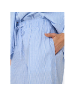 Short rayé augusta bleu femme - Only