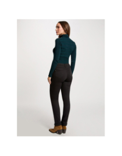 Jean droit petroi noir femme - Morgan