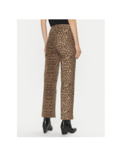 Pantalon large léopard tessa marron femme - Vero Moda