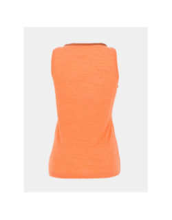 Débardeur col pailleté jirza orange femme - Sun Valley