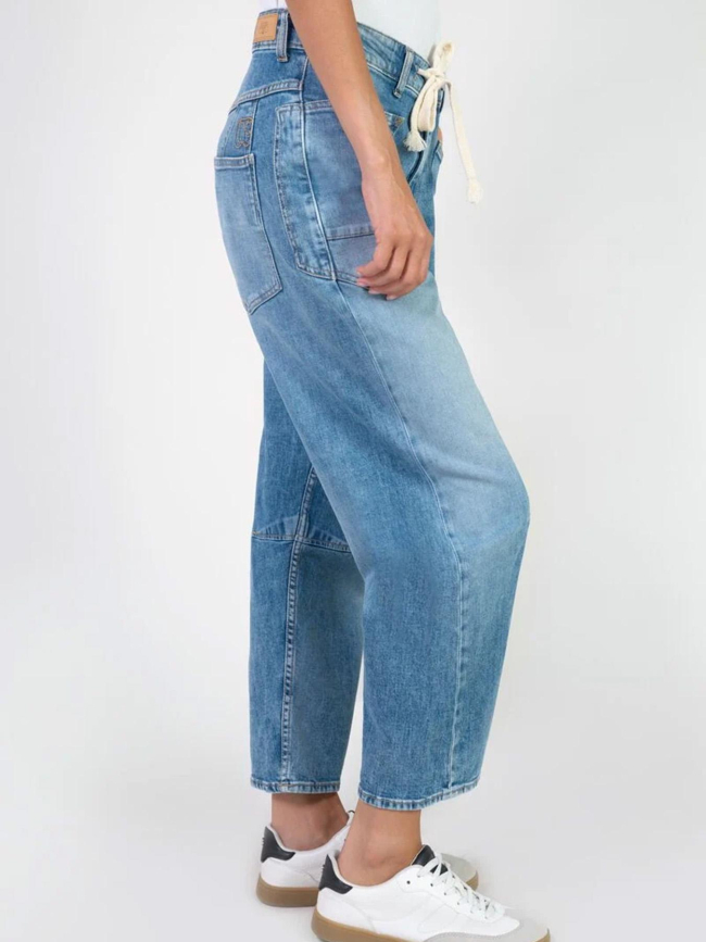 Jean large madie bleu femme - Le Temps Des Cerises