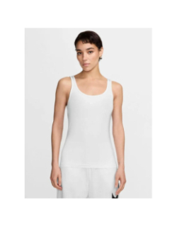 Débardeur logo brodé nsw chill blanc femme - Nike