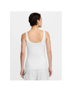 Débardeur logo brodé nsw chill blanc femme - Nike