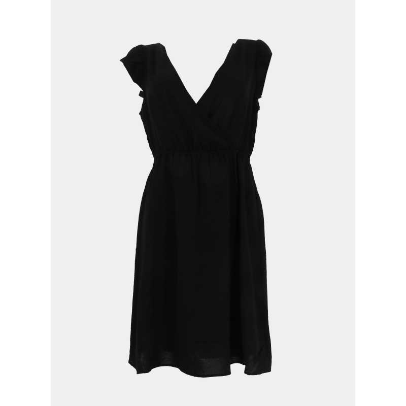 Robe courte dos ouvert mette noir femme - Only