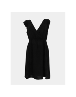 Robe courte dos ouvert mette noir femme - Only