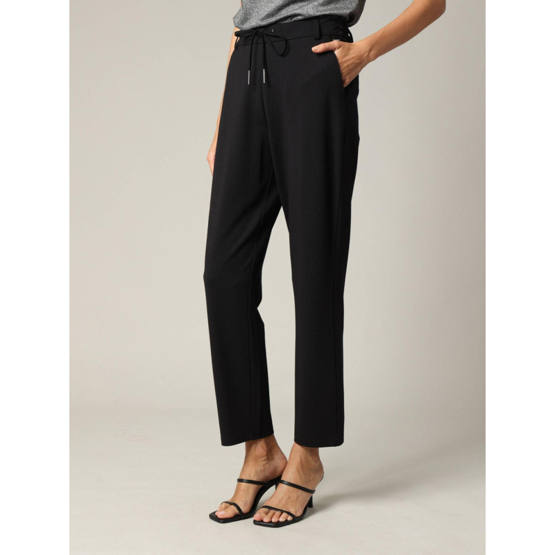 Pantalon fluide vanida noir femme - Deeluxe