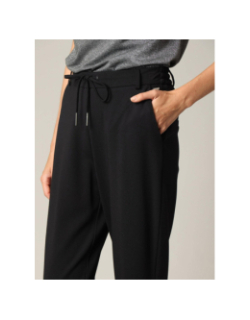 Pantalon fluide vanida noir femme - Deeluxe