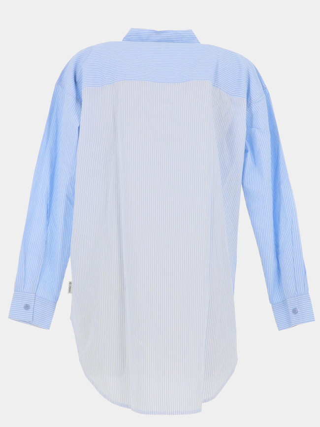 Chemise rayée arrakis bleu femme - Le Temps Des Cerises