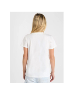 T-shirt pailleté taolo blanc femme - Le Temps Des Cerises