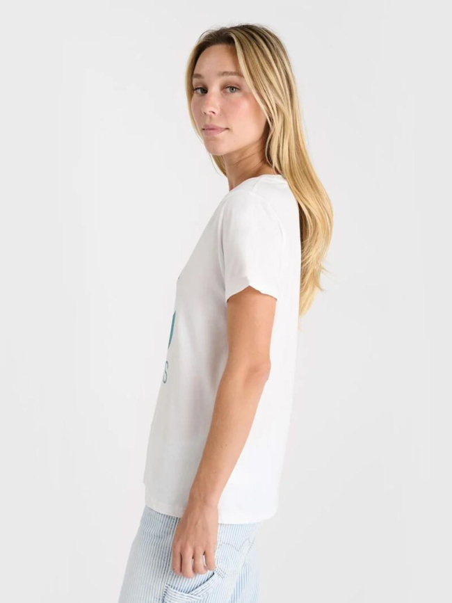 T-shirt pailleté taolo blanc femme - Le Temps Des Cerises