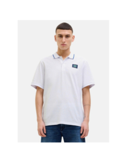 Polo hudson blanc homme - Jack & Jones
