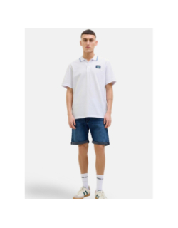 Polo hudson blanc homme - Jack & Jones
