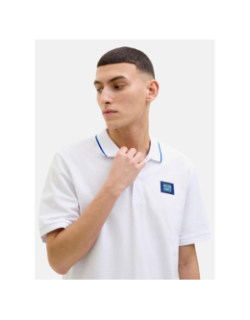 Polo hudson blanc homme - Jack & Jones