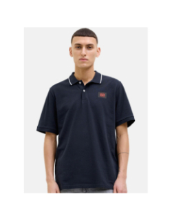 Polo hudson bleu marine homme - Jack & Jones