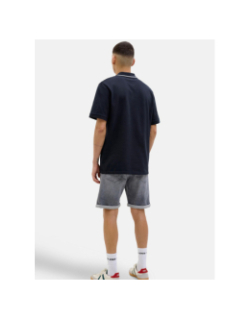 Polo hudson bleu marine homme - Jack & Jones