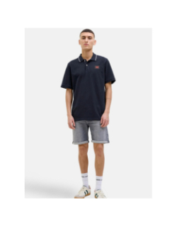 Polo hudson bleu marine homme - Jack & Jones
