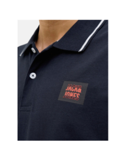 Polo hudson bleu marine homme - Jack & Jones