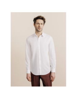 Chemise en coton palo blanc homme - Izac