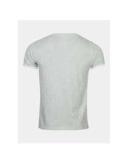 T-shirt imprimé maceo pastel vert homme - La Maison Blaggio