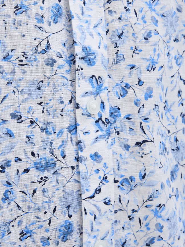 Chemise à fleurs summer bleu homme - Jack & Jones
