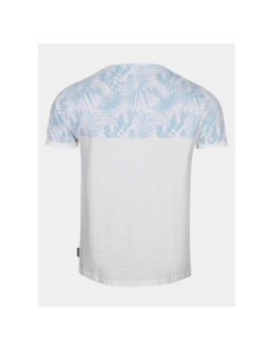 T-shirt imprimés marou blanc bleu homme - La Maison Blaggio