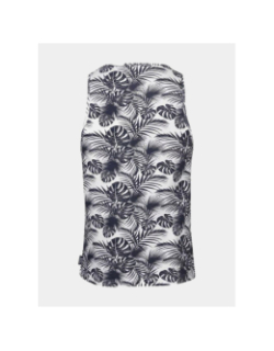 Débardeur palmier monro bleu marine homme - La Maison Blaggio