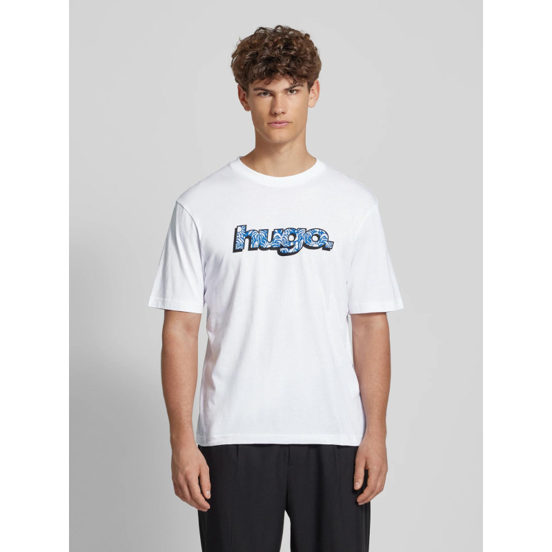 T-shirt nugibol blanc homme - Hugo
