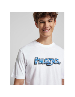 T-shirt nugibol blanc homme - Hugo
