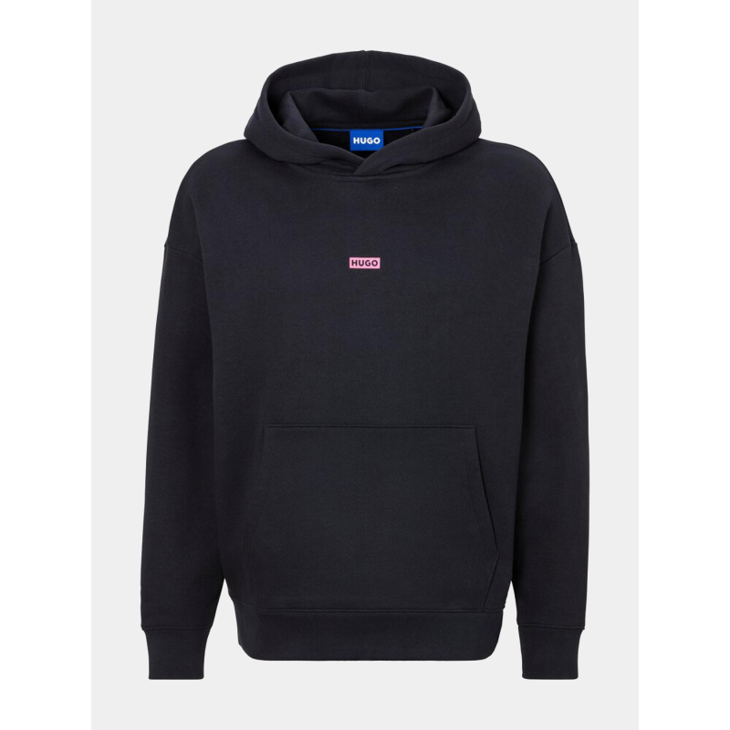 Sweat à capuche nazardo noir homme - Hugo
