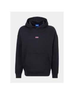 Sweat à capuche nazardo noir homme - Hugo