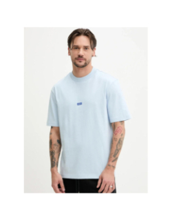 T-shirt nieros open bleu clair homme - Hugo