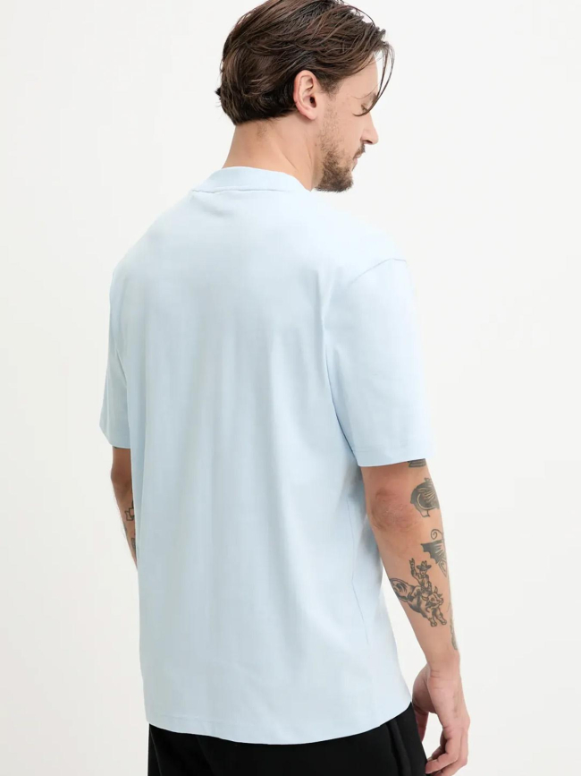 T-shirt nieros open bleu clair homme - Hugo