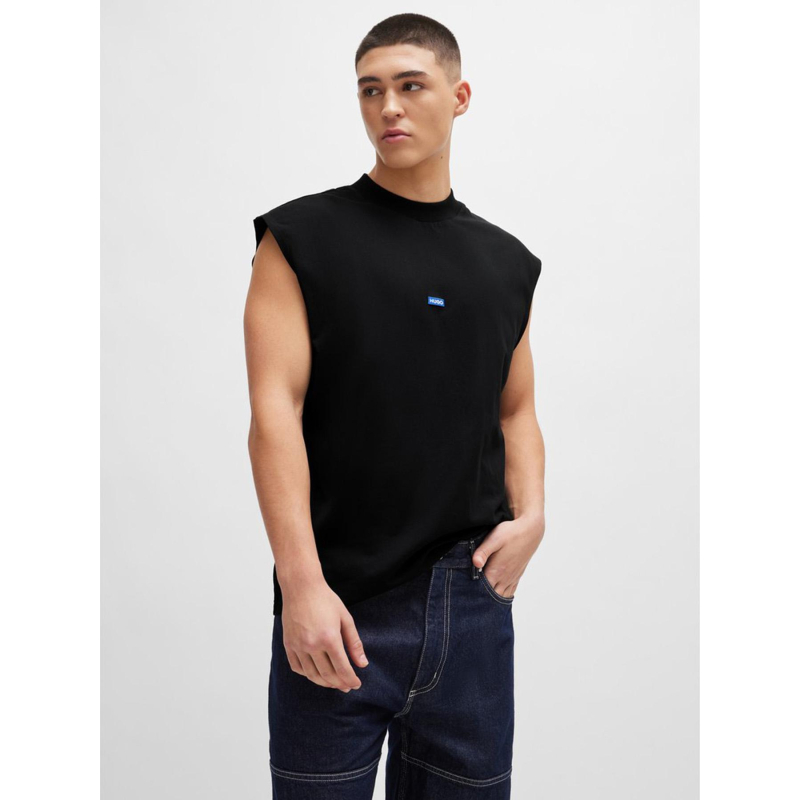 T-shirt navertz noir homme - Hugo