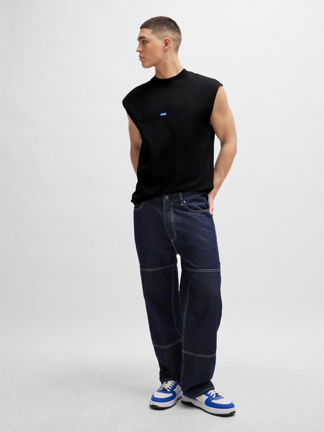 T-shirt navertz noir homme - Hugo