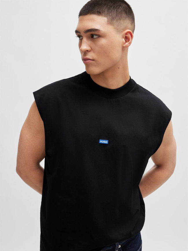 T-shirt navertz noir homme - Hugo