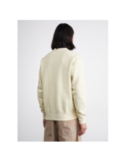 Sweatshirt rayé club aop beige homme - Nike