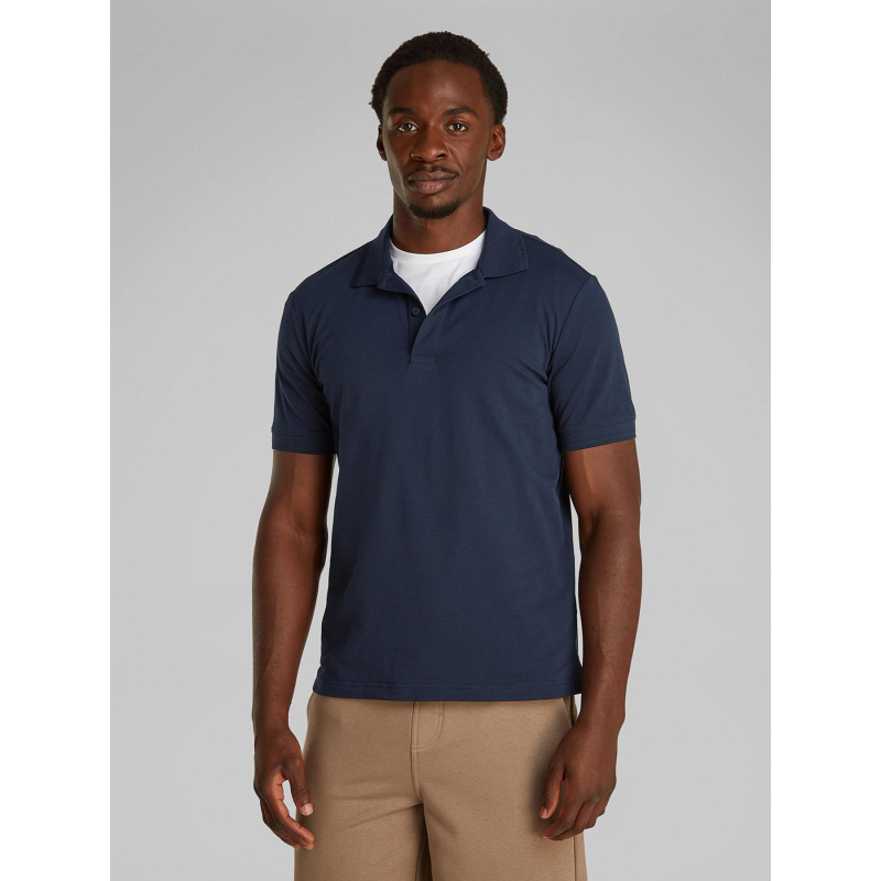 Polo thermo tech pique slim noir homme - Calvin Klein