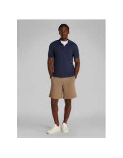 Polo thermo tech pique slim noir homme - Calvin Klein