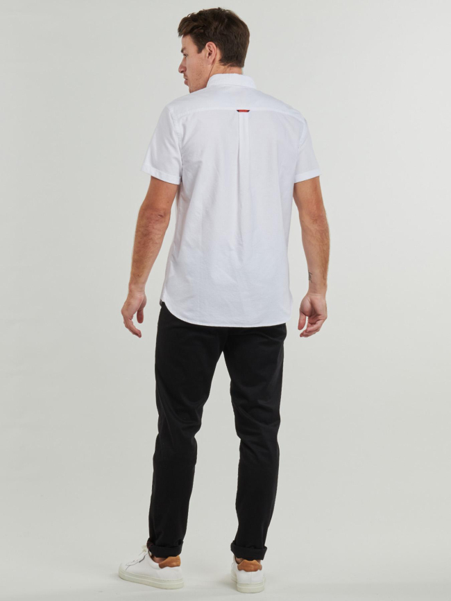 Chemise oxford optic blanc homme - Superdry