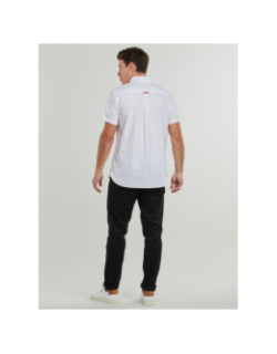 Chemise oxford optic blanc homme - Superdry