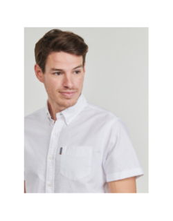 Chemise oxford optic blanc homme - Superdry
