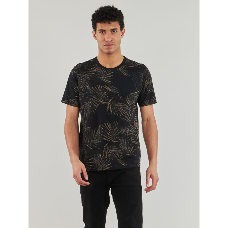 T-shirt blossom noir homme - Deeluxe