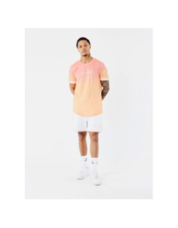 T-shirt signature dégradé orange rose homme - Project X Paris