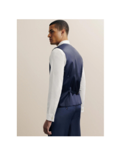 Gilet sans manches en laine jfavori bleu marine homme - Izac