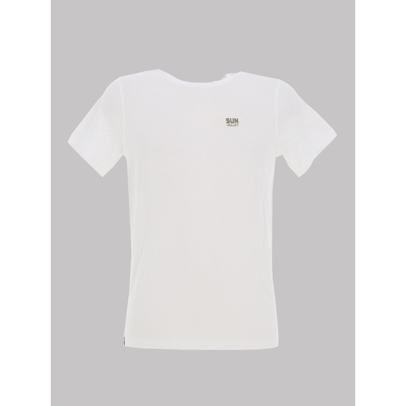 T-shirt à manches courtes cliron blanc homme - Sun Valley