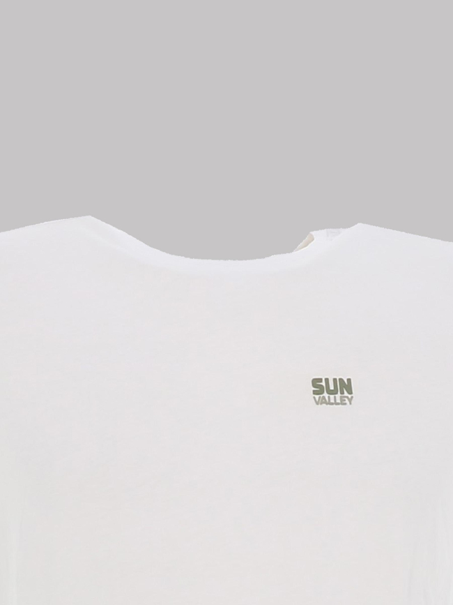 T-shirt à manches courtes cliron blanc homme - Sun Valley