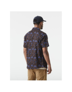 Chemise imprimée mataikona violet homme - Picture