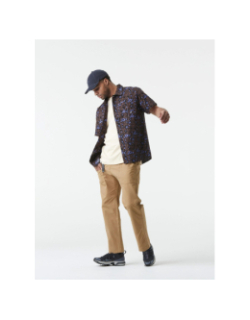 Chemise imprimée mataikona violet homme - Picture