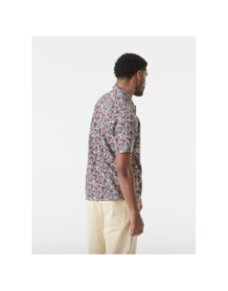 Chemise à manches courtes floral mataikona multicolore homme - Picture