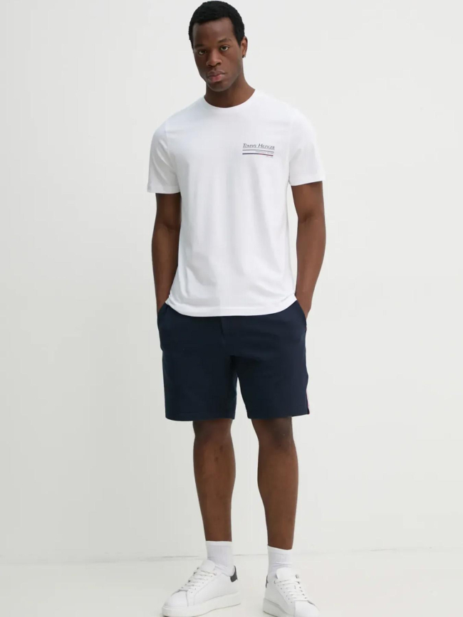 T-shirt outline sailing blanc homme - Tommy Hilfiger